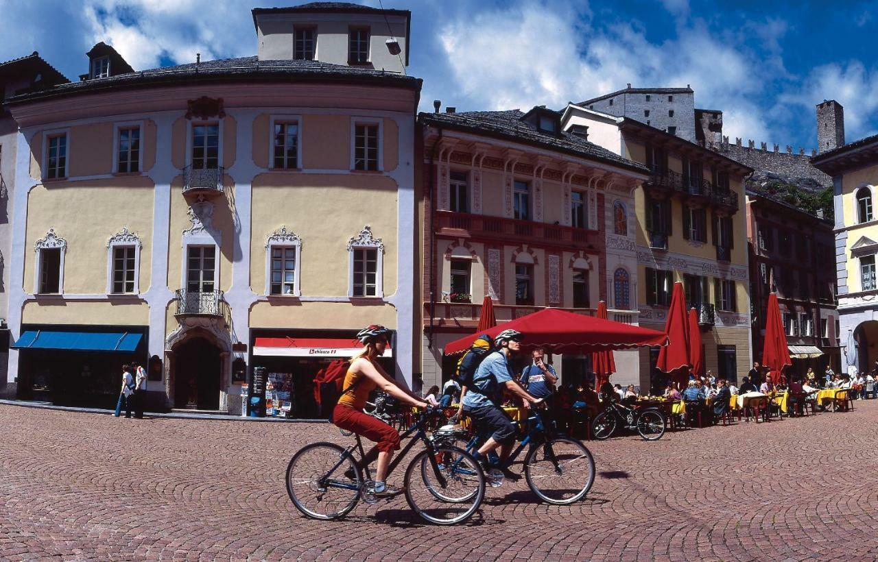 Bellinzona Piazza Collegiata Apartman Kültér fotó
